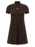 Courreges Interlock Tracksuit Mini Dress
