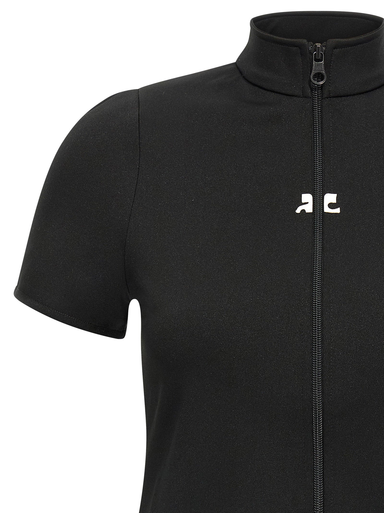 Courreges Interlock Zipped Top