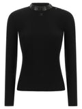 Courreges Vinyl Collar Sweater