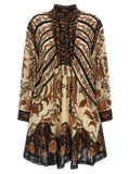 Farm Rio Majestic Garden Sand Dress