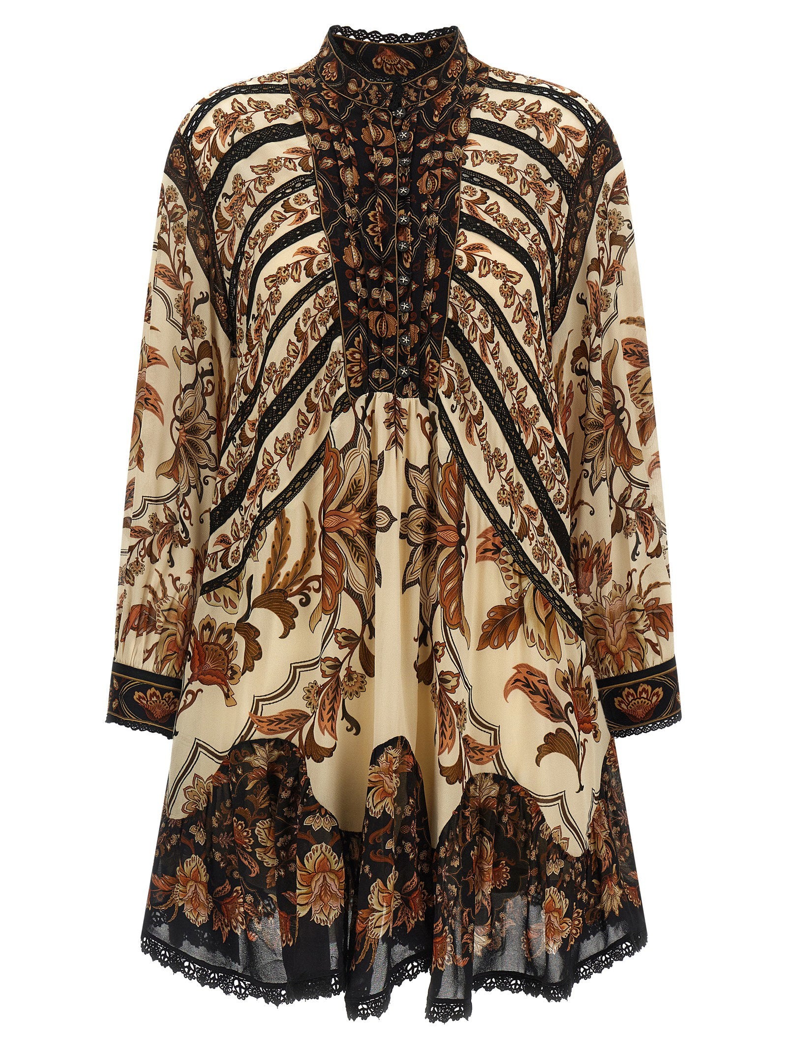 Farm Rio Majestic Garden Sand Dress
