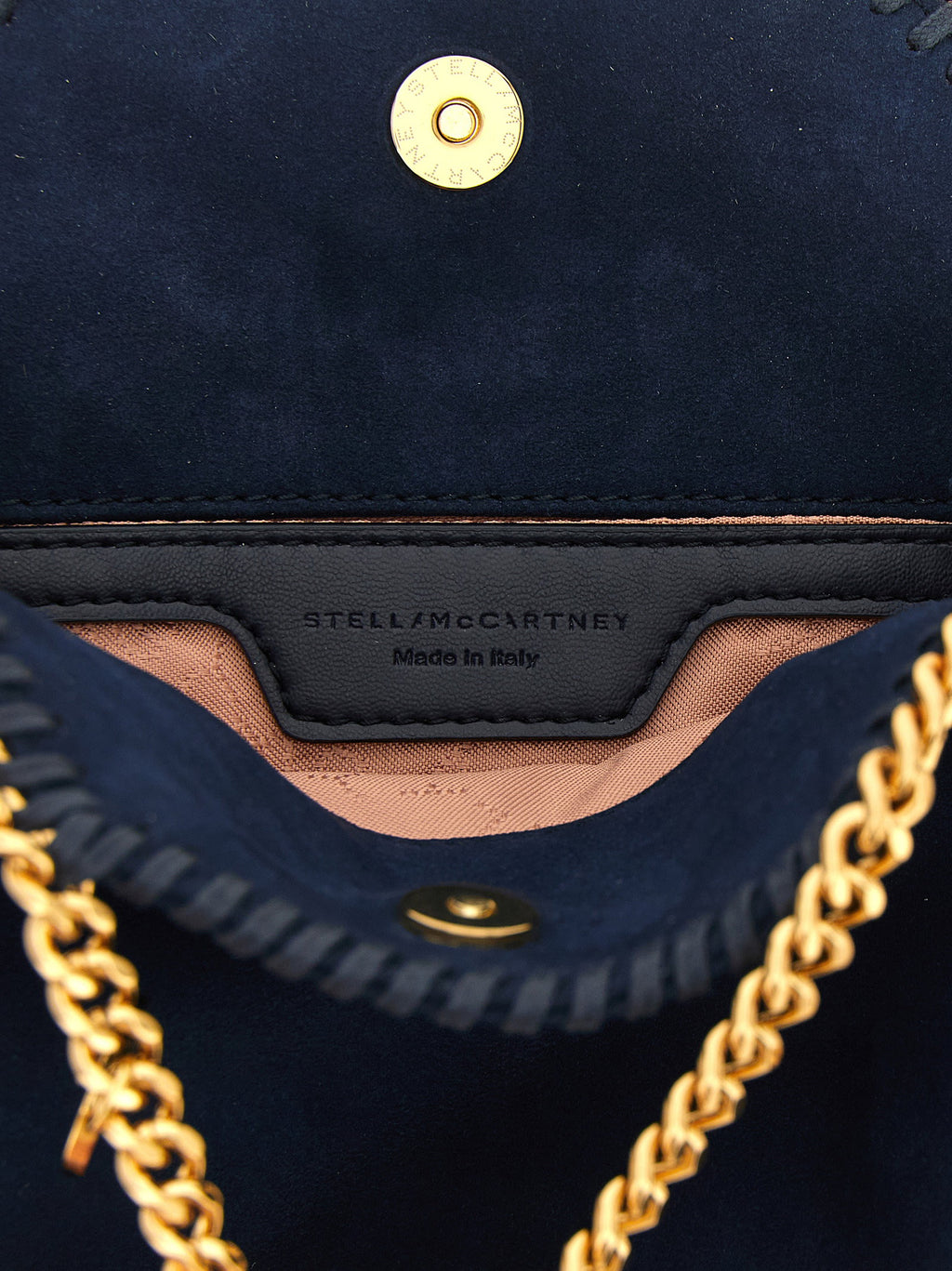 Stella Mccartney Falabella Mini Suede Shoulder Bag