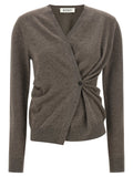 Rohe Asymmetrical Twisted Ballet Cardigan