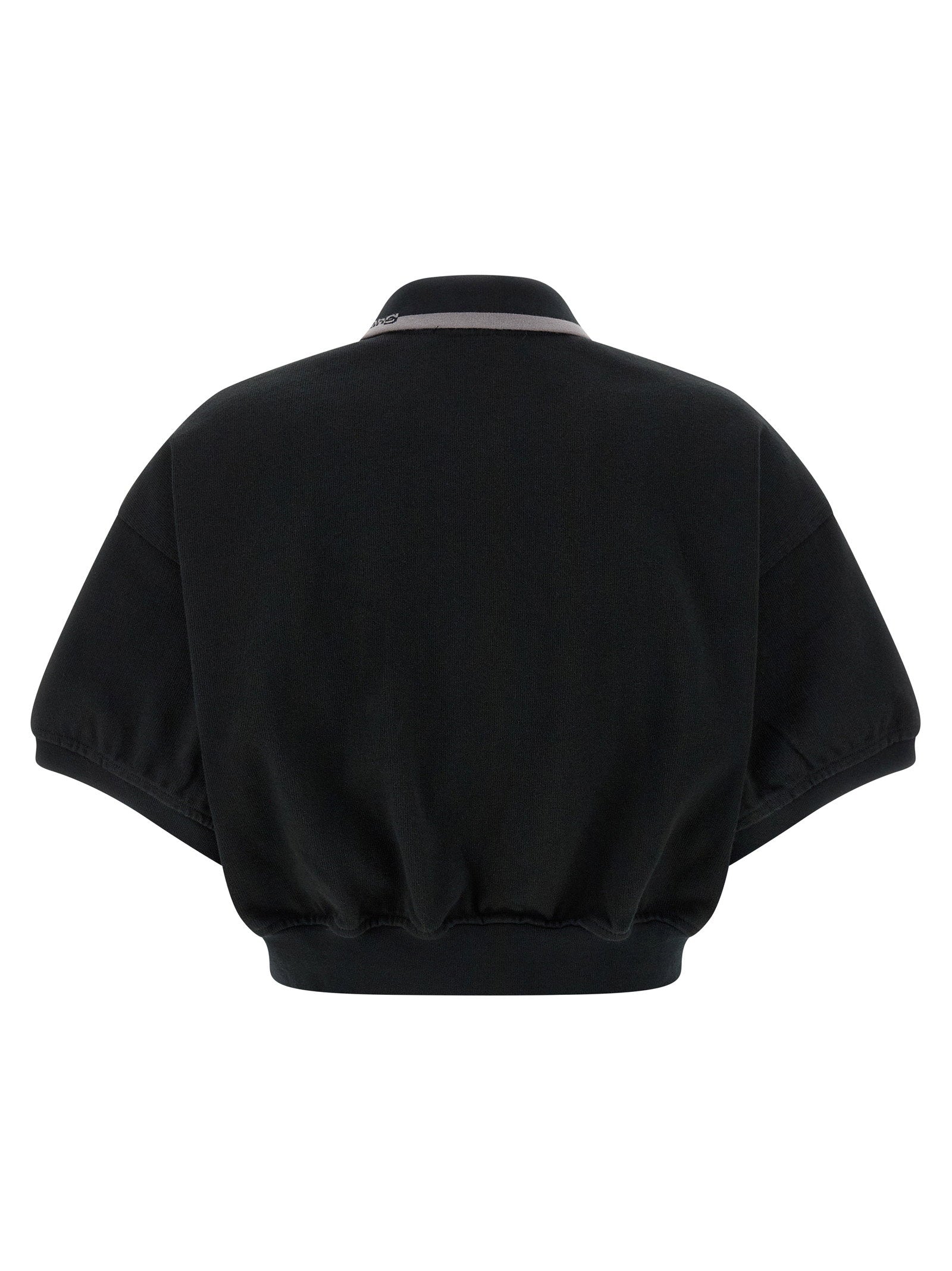 T By Alexander Wang Intarsia Collar Polo Shirt