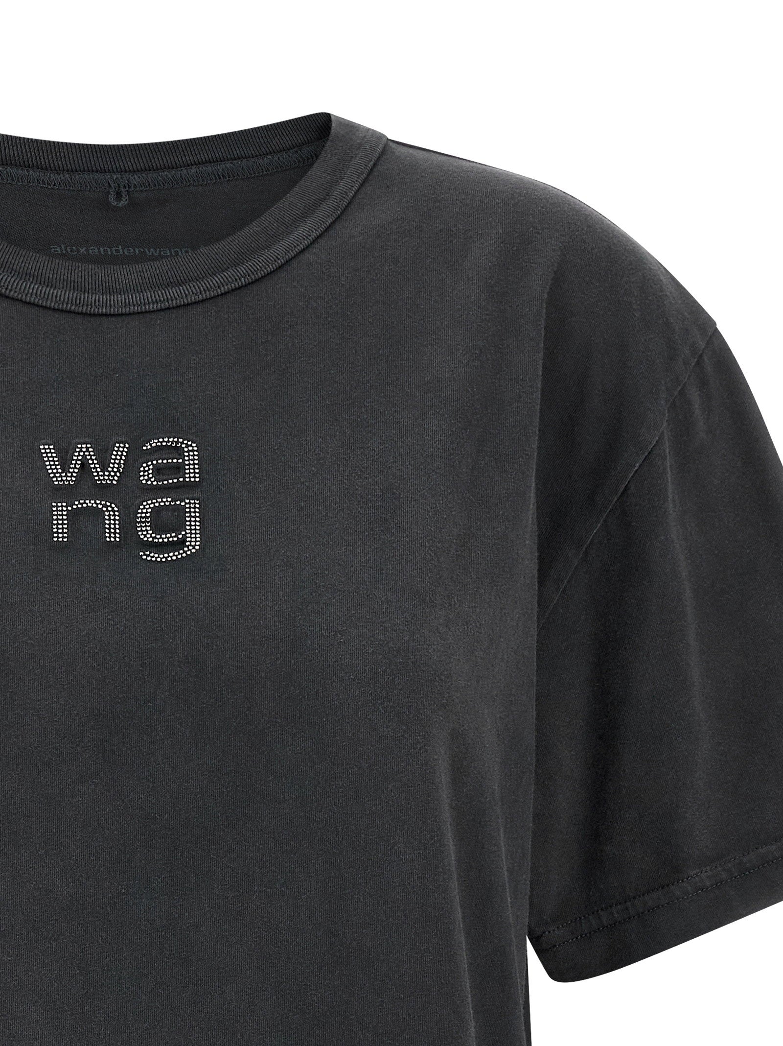 T By Alexander Wang Hotfix Logo T-shirt