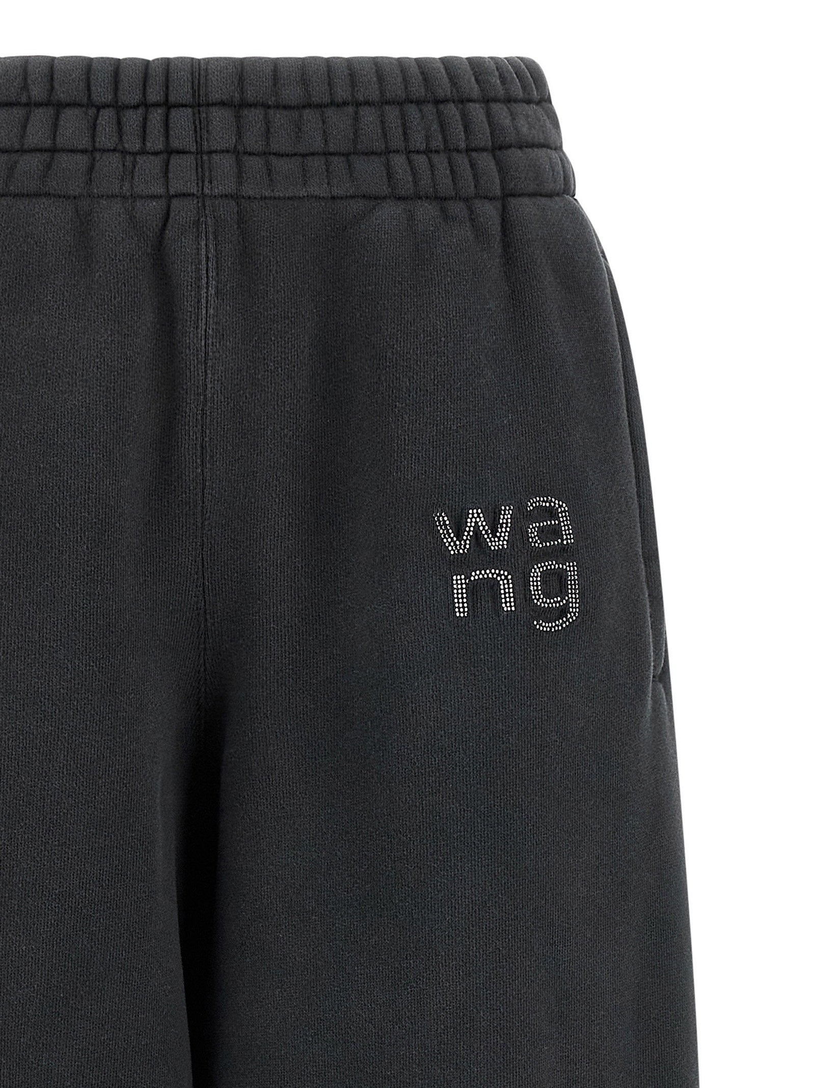 T By Alexander Wang Hotfix Logo Joggers