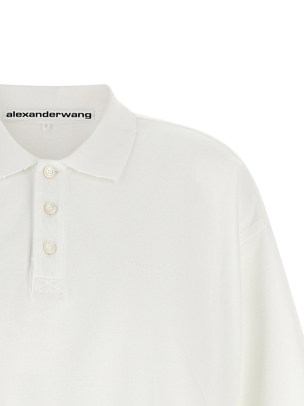 Alexander Wang Denim Skirt Polo Dress