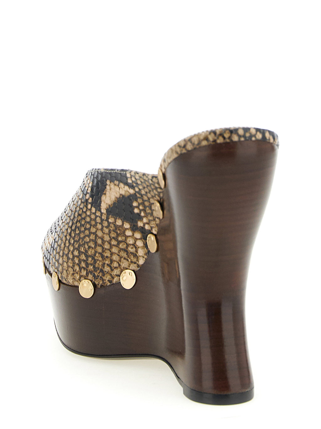 Magda Butrym Python Print Mules