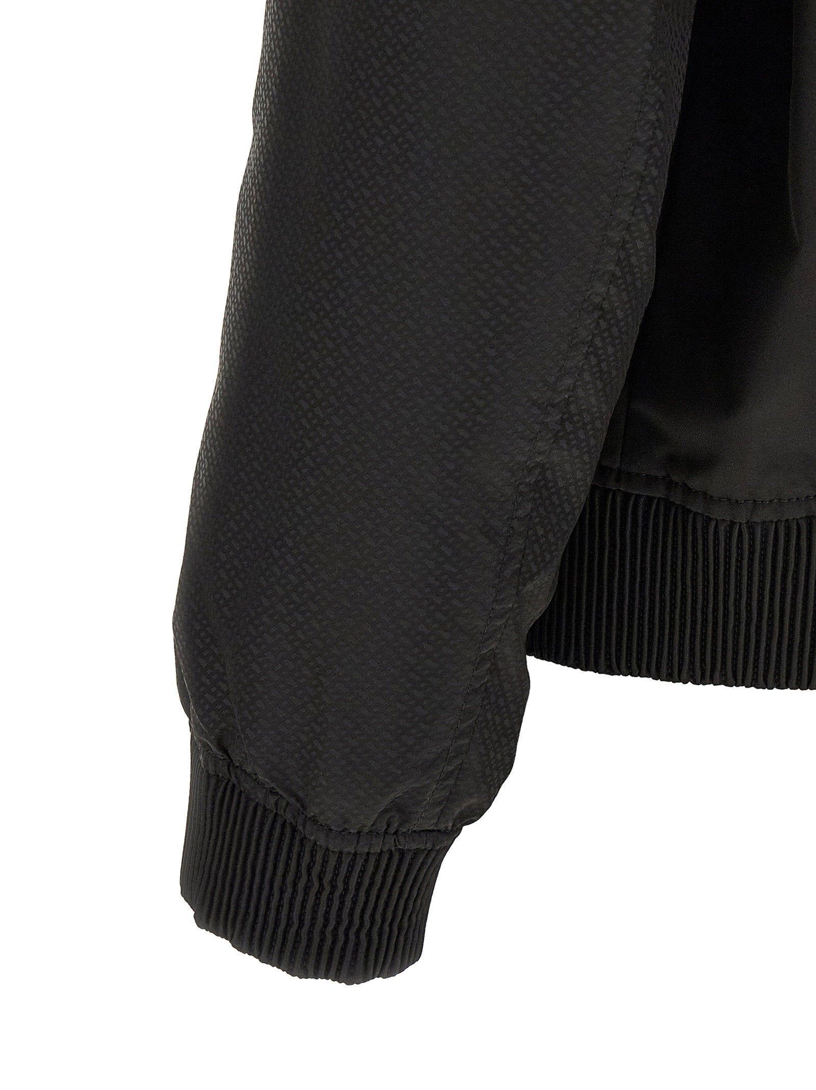 Hugo Boss Monogram Sleeve Bomber Jacket