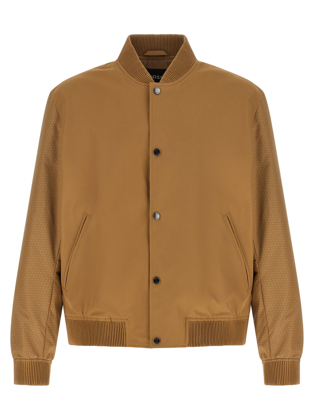 Hugo Boss Monogram Sleeve Bomber Jacket