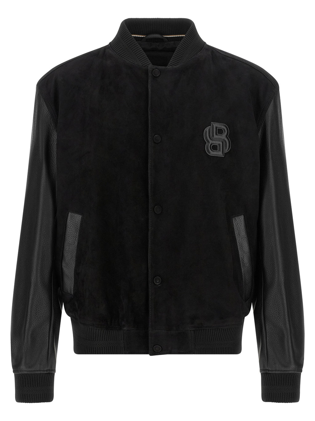 Hugo Boss Leather Bomber Jacket