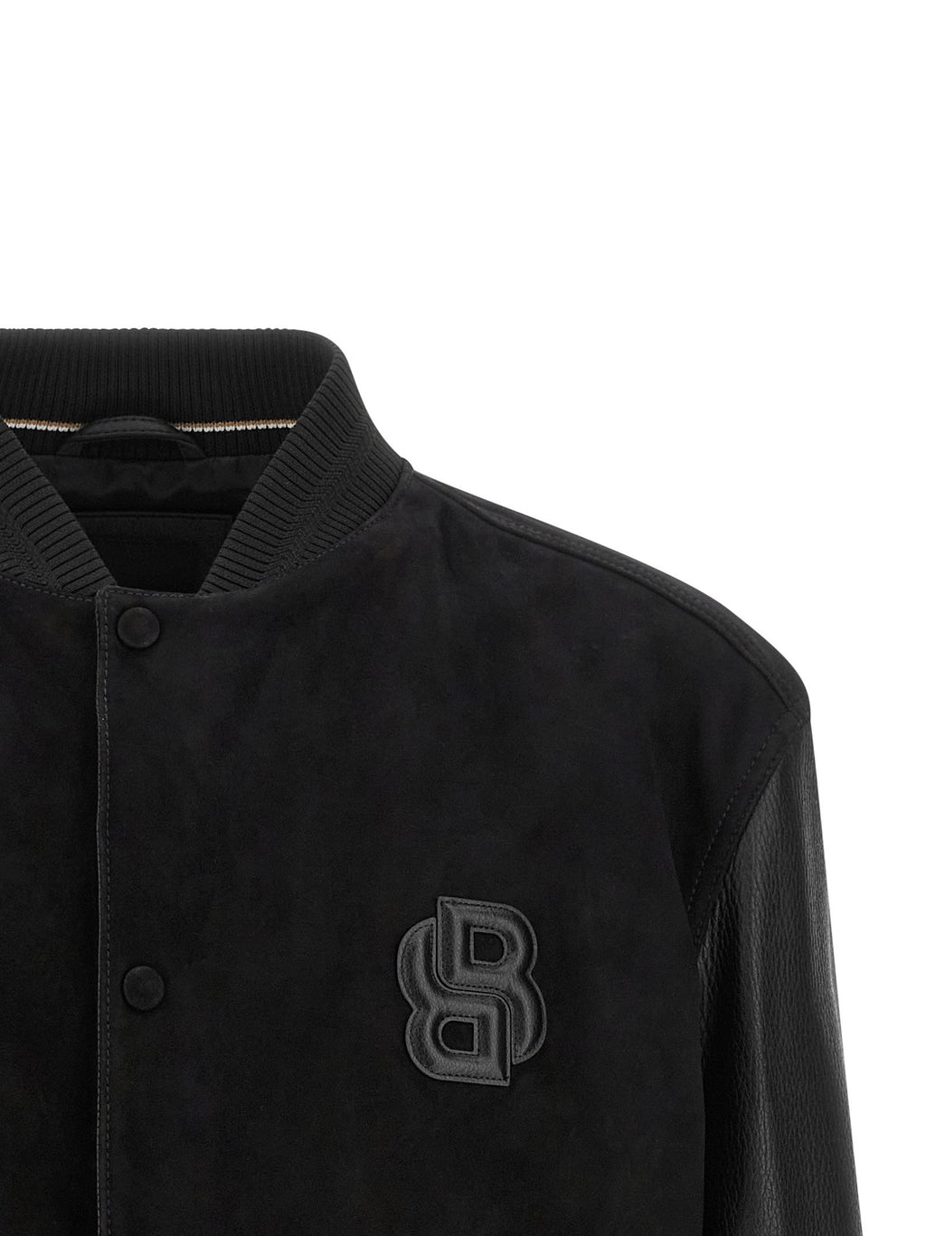 Hugo Boss Leather Bomber Jacket