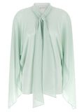 Stella Mccartney Lavallière Collar Shirt