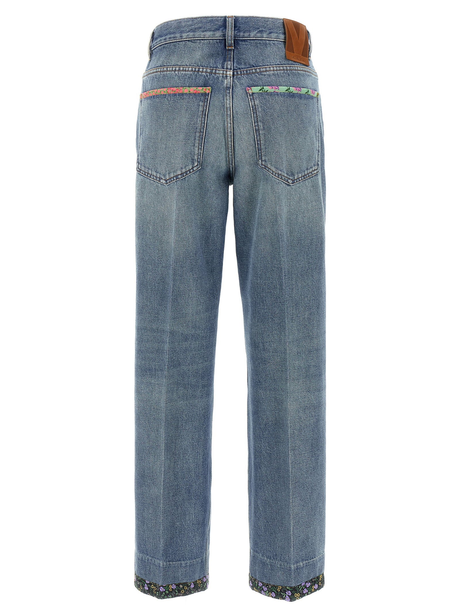 Valentino Garavani Floral Jeans