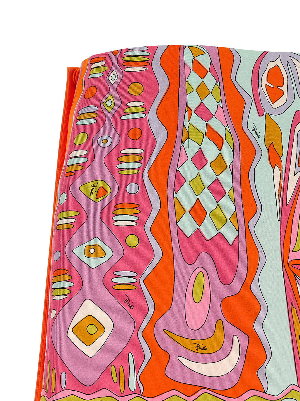Emilio Pucci Angoli Print Twill Skirt