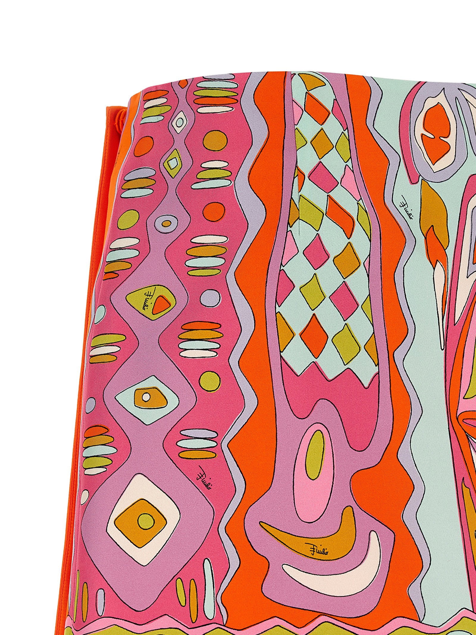 Emilio Pucci Angoli Print Twill Skirt
