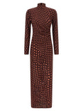 Stella Mccartney Polka Dot Mesh Dress