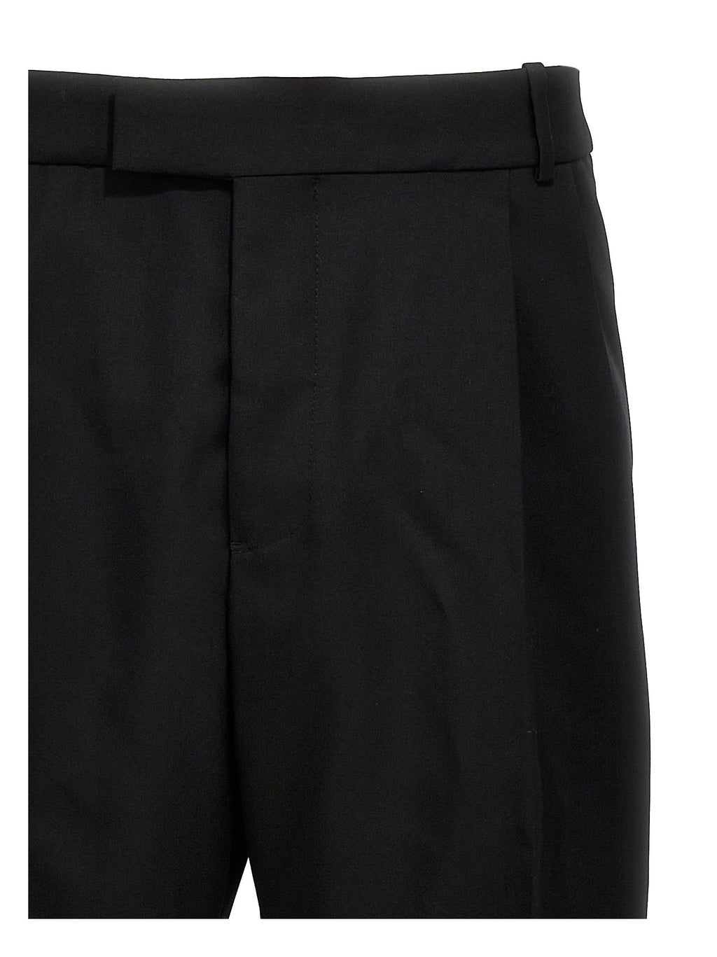 Alexander McQueen Gabardine Wool Pants