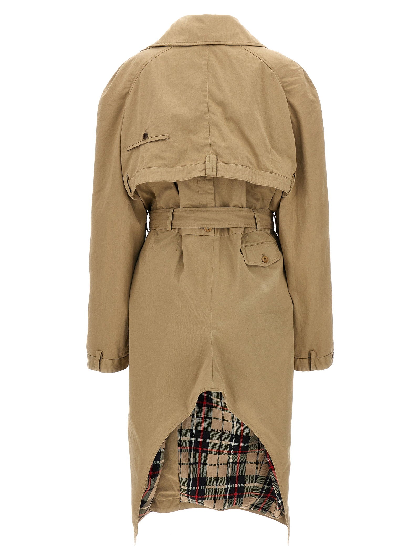 Balenciaga Deconstructed Trench Coat