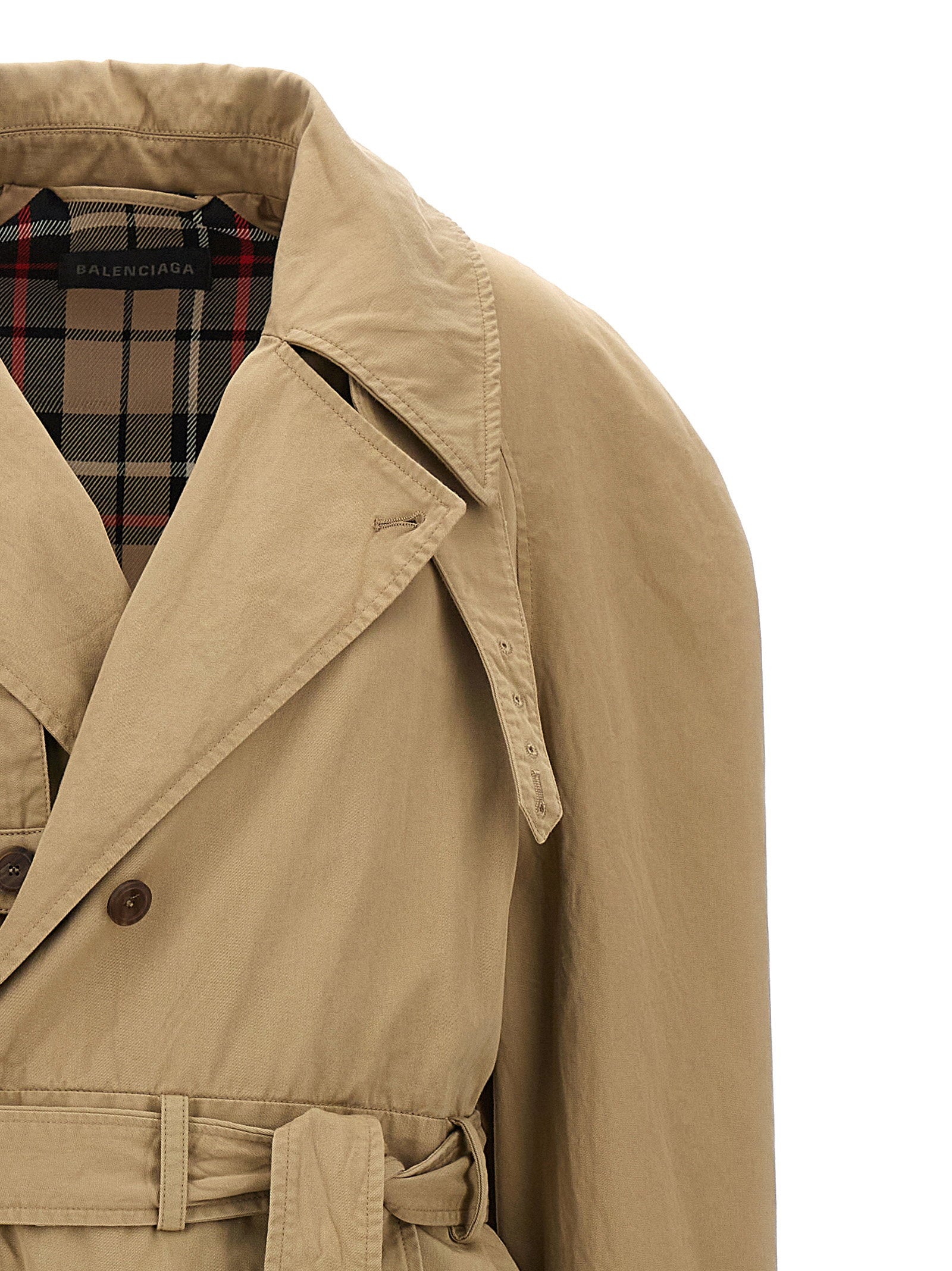 Balenciaga Deconstructed Trench Coat
