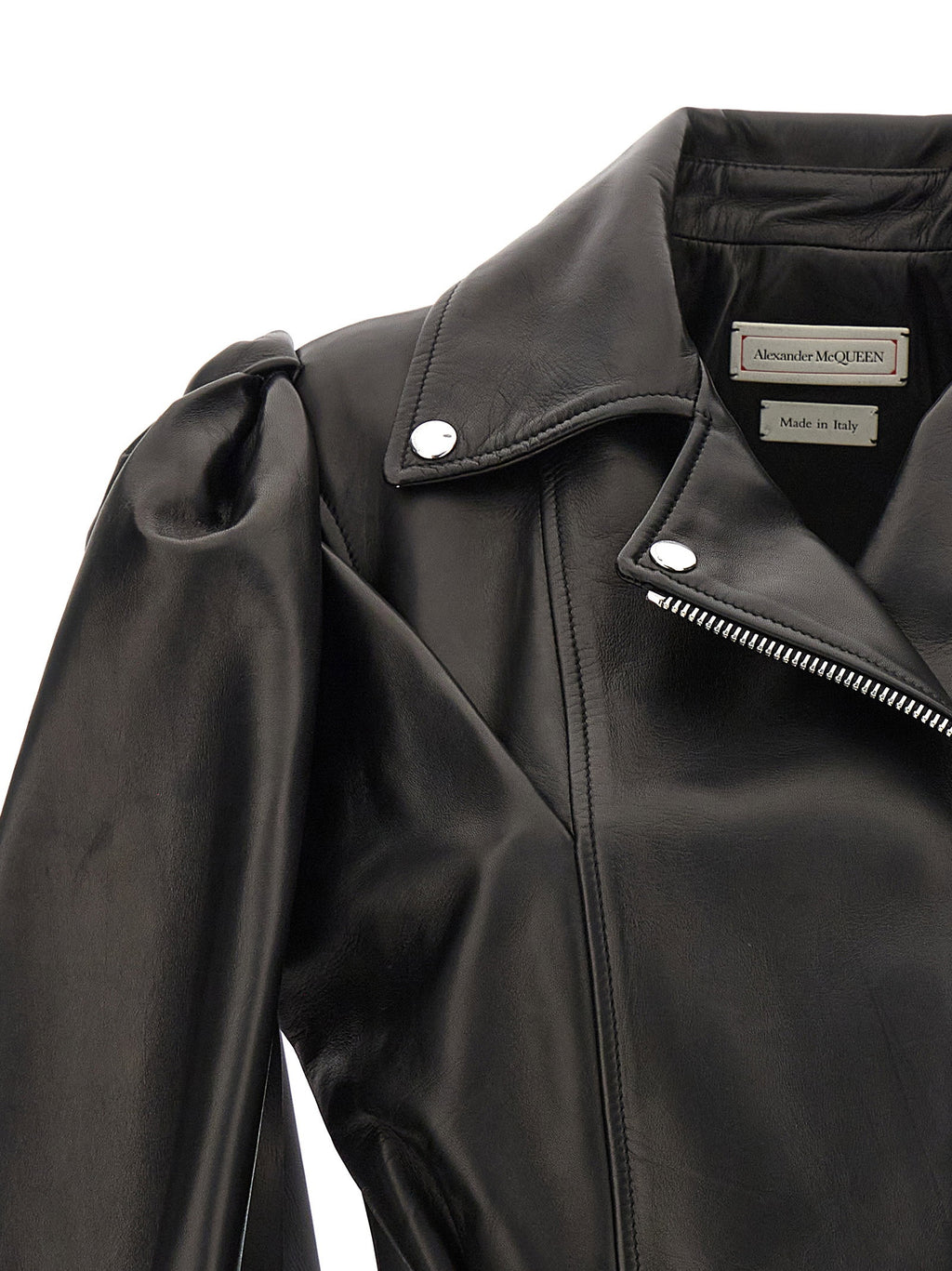 Alexander McQueen Bow Knot Biker Vest