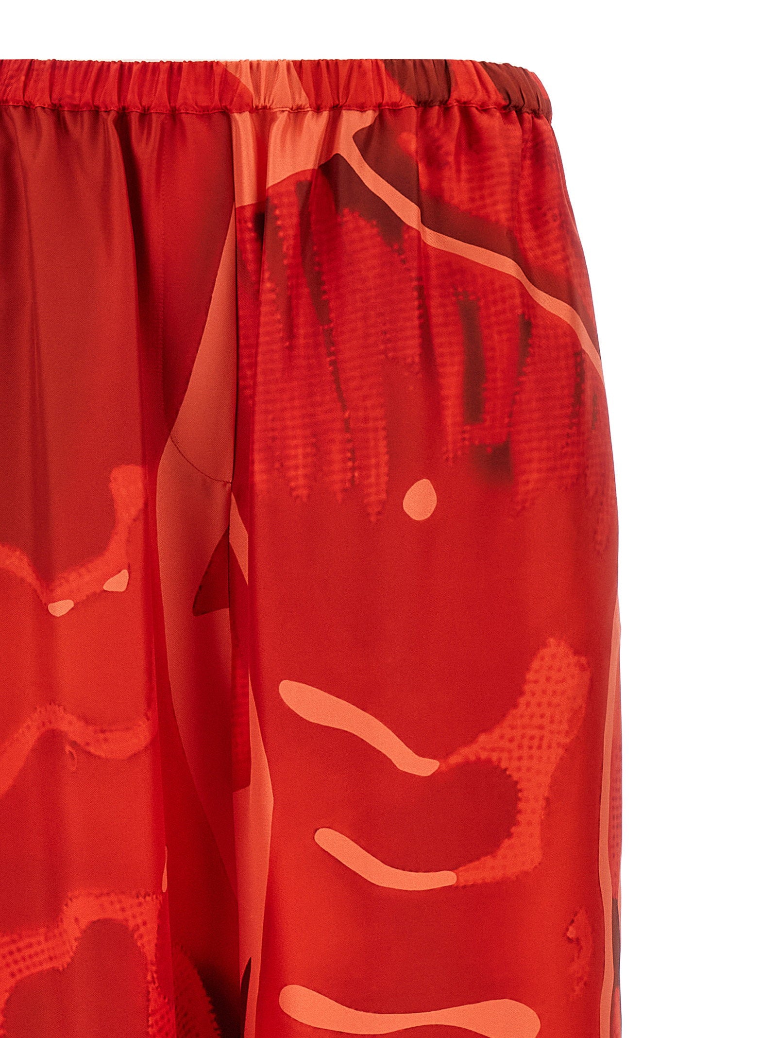 Ferragamo Palazzo Silk Pants