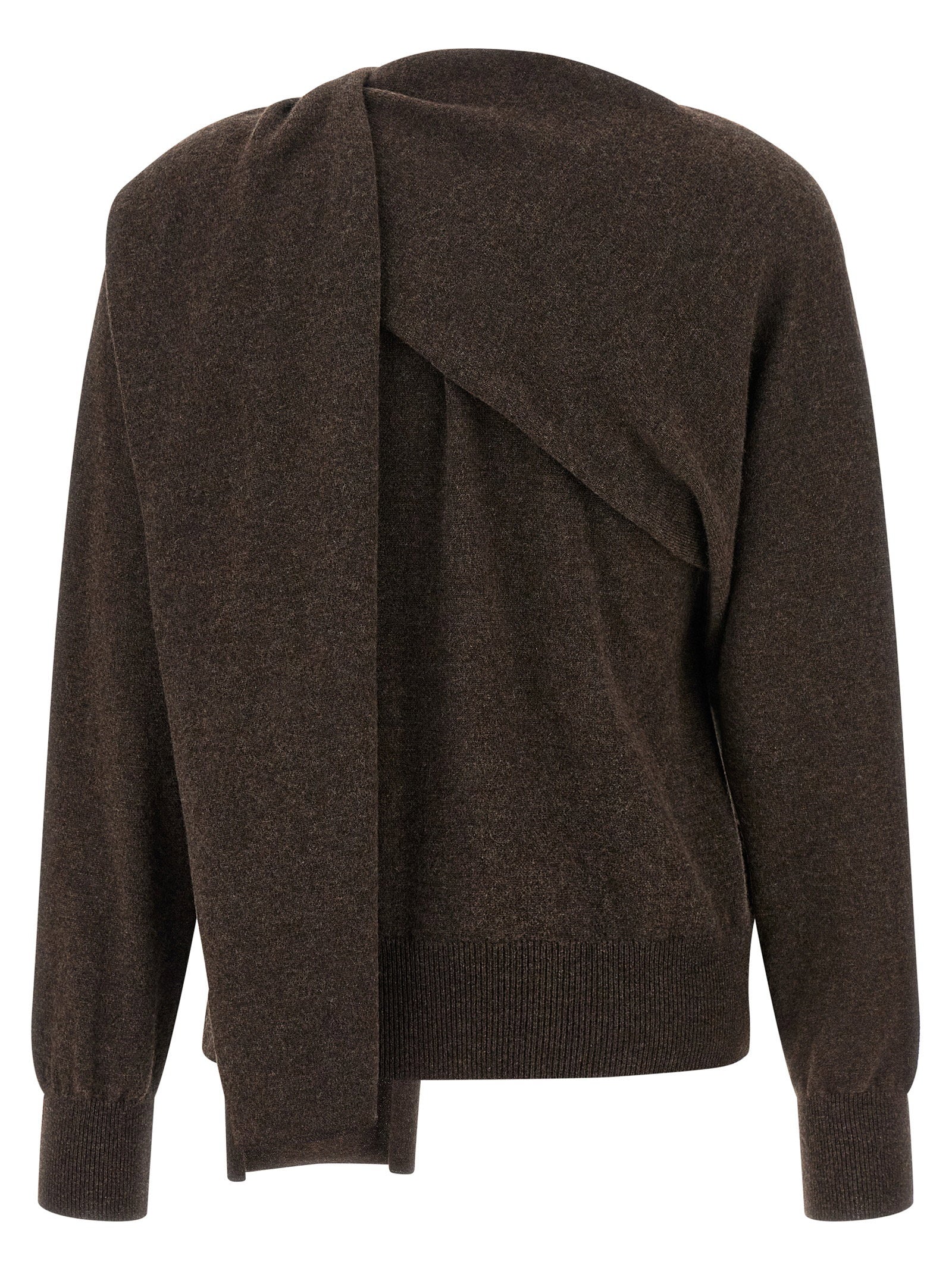 Ferragamo Scarf Cardigan