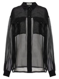 Saint Laurent Silk Muslin Shirt