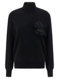 Ferragamo Floral Insert Sweater