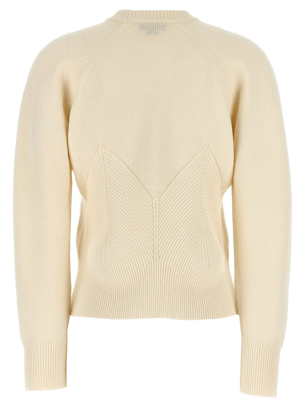 Alexander McQueen Chevron Corset Sweater