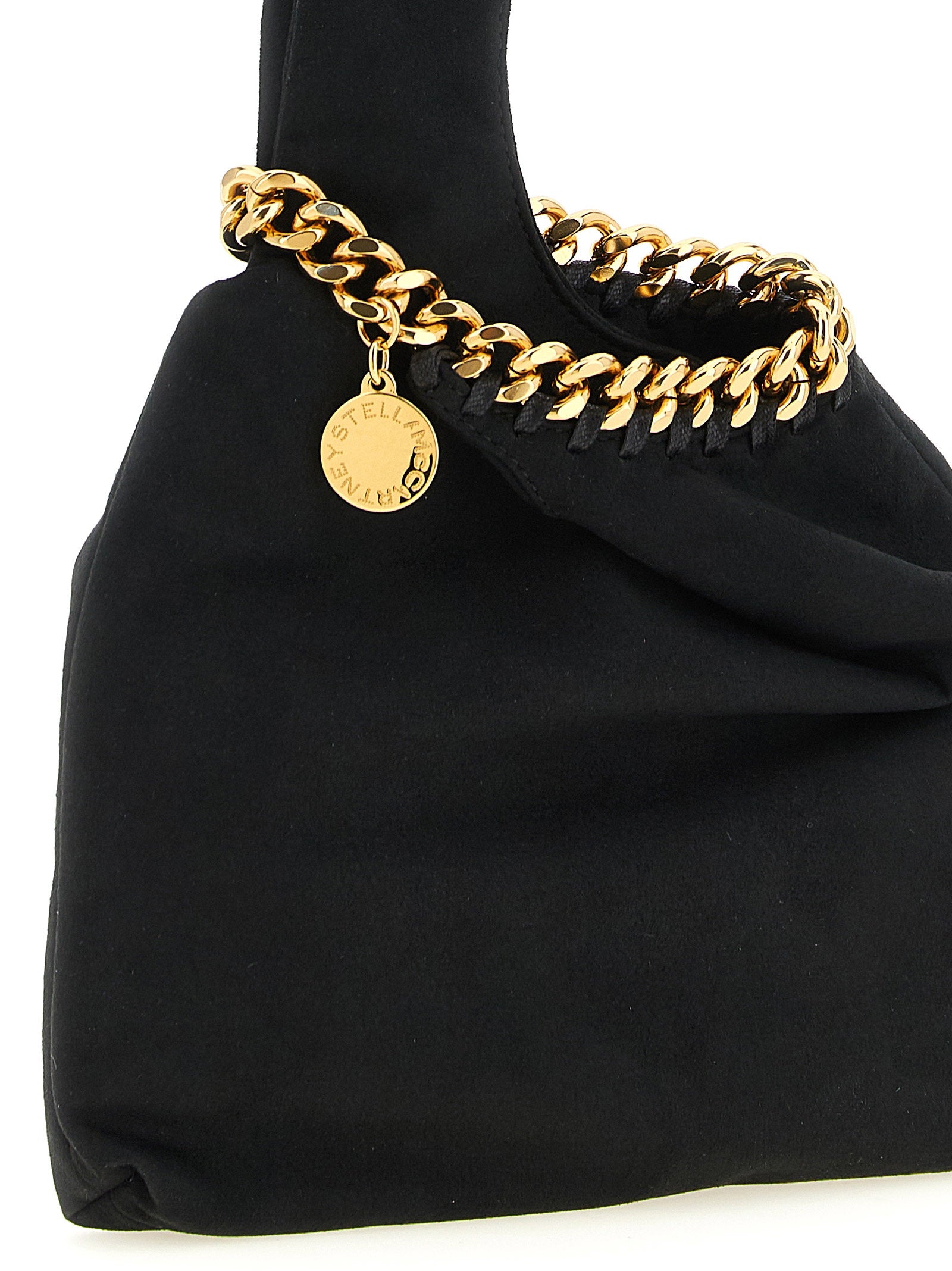 Stella Mccartney Wristlet Suede Handbag