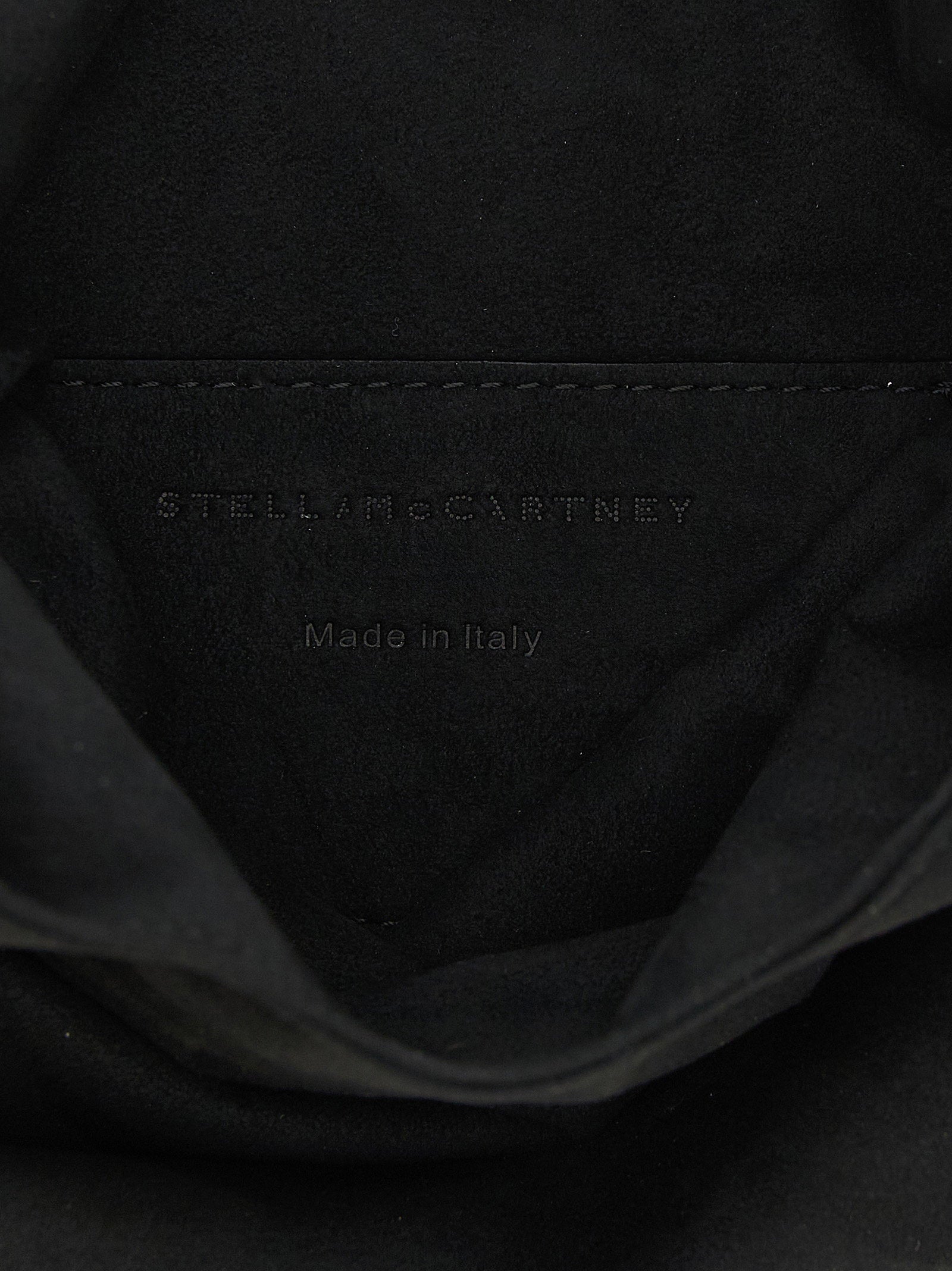 Stella Mccartney Wristlet Suede Handbag
