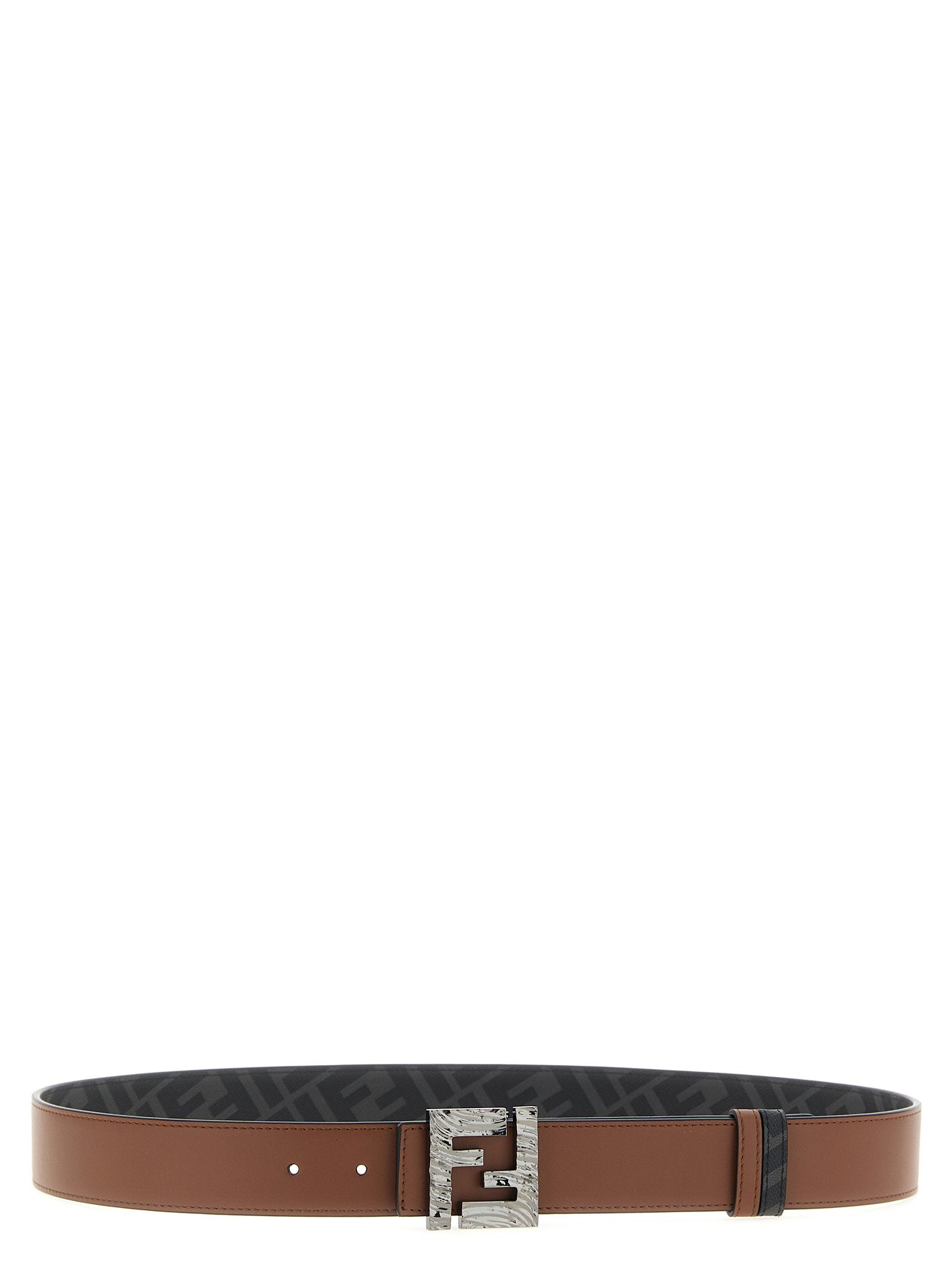 Fendi Squared Ff Reversible Belt