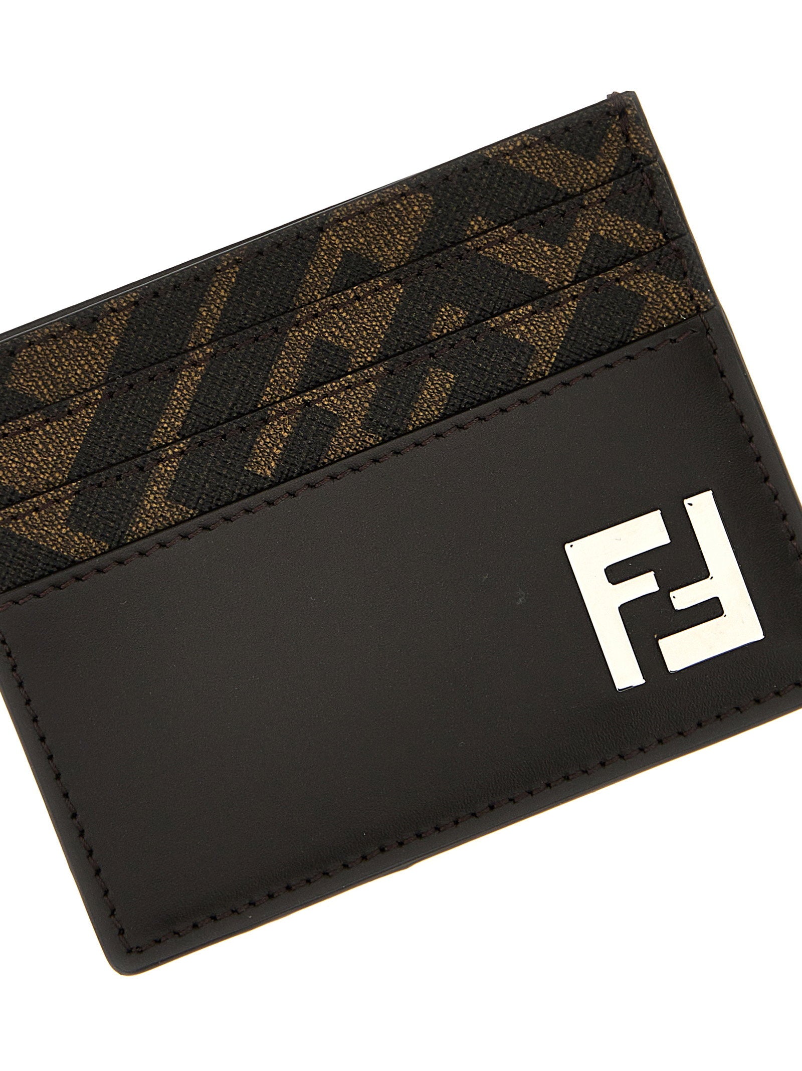 Fendi Squared Ff Card Holder