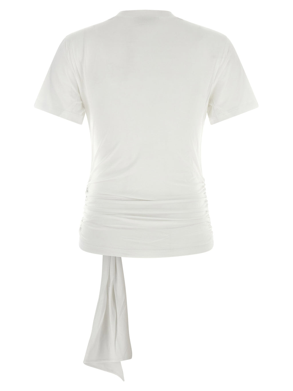 7 For All Mankind Draped Detail T-shirt