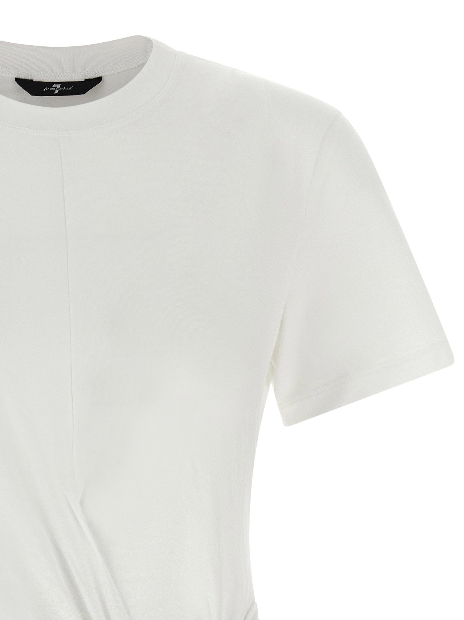 7 For All Mankind Draped Detail T-shirt