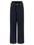 7 For All Mankind Banded Slouchy Wide Jeans