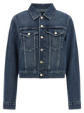 7 For All Mankind Darted Shrunken Jacket