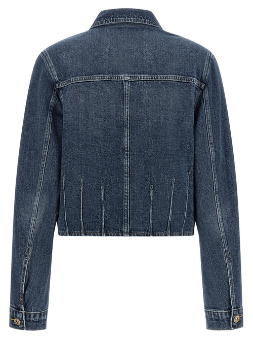 7 For All Mankind Darted Shrunken Jacket