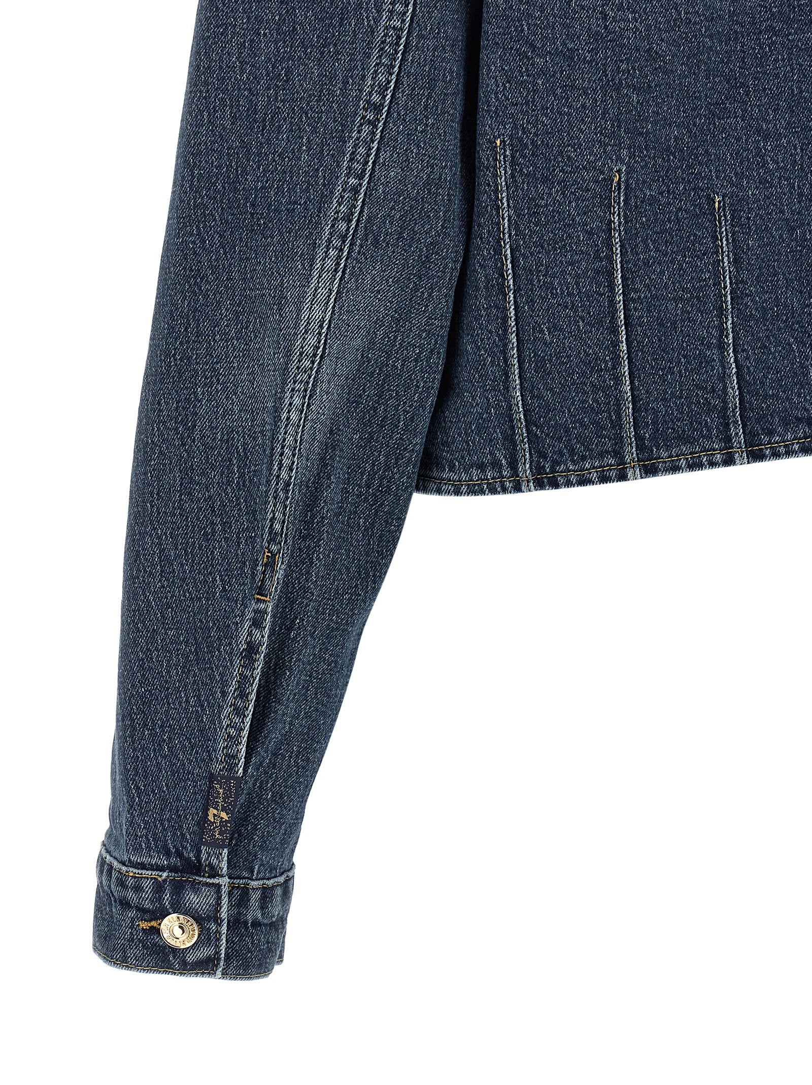 7 For All Mankind Darted Shrunken Jacket