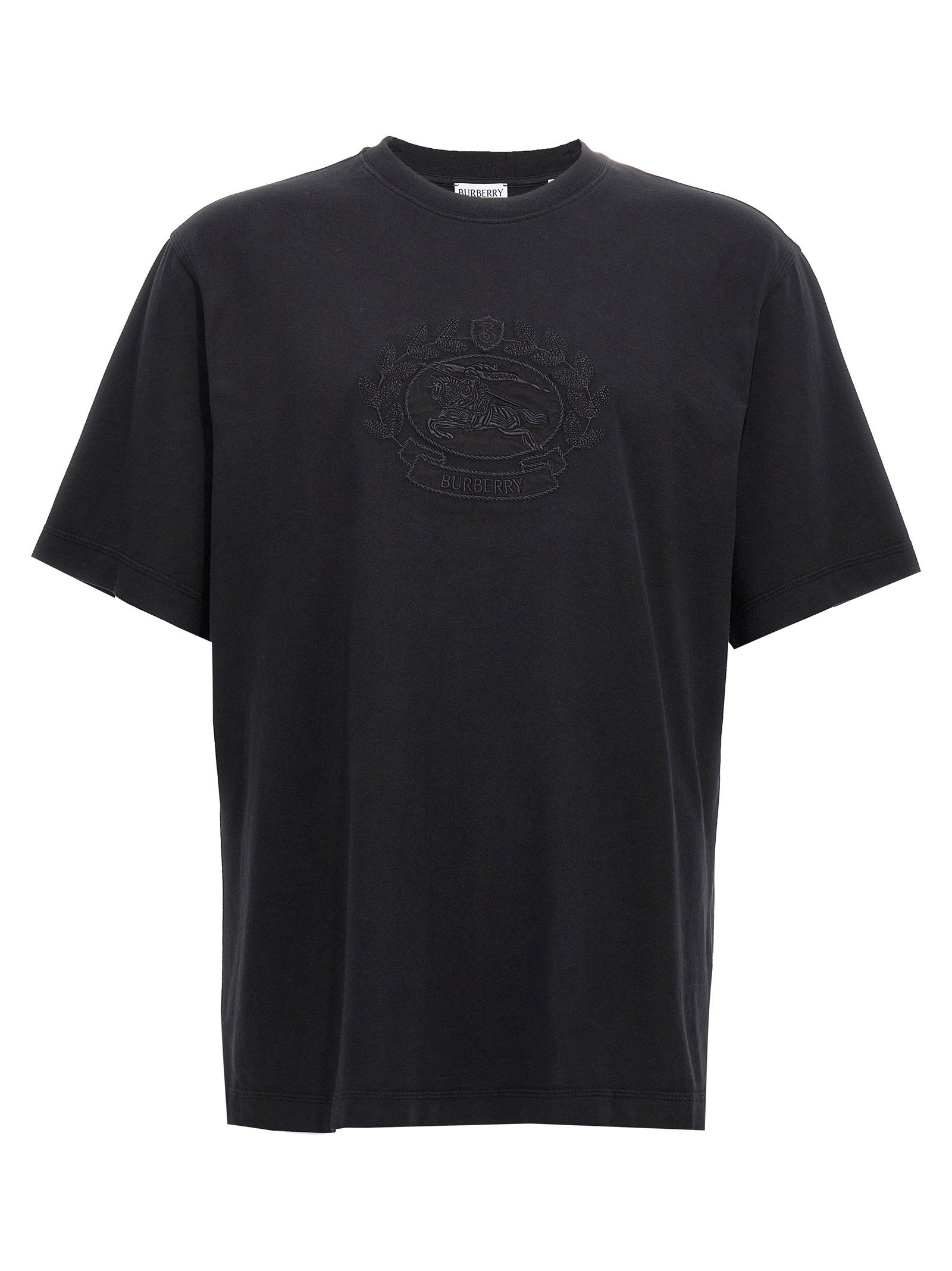Burberry Logo Embroidery T-shirt