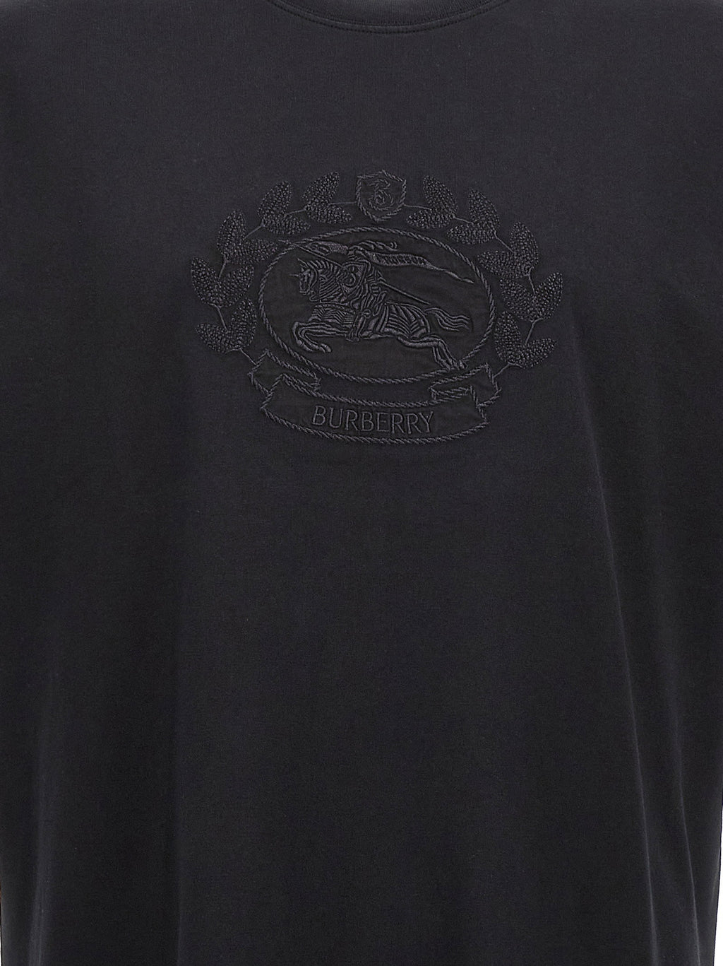 Burberry Logo Embroidery T-shirt