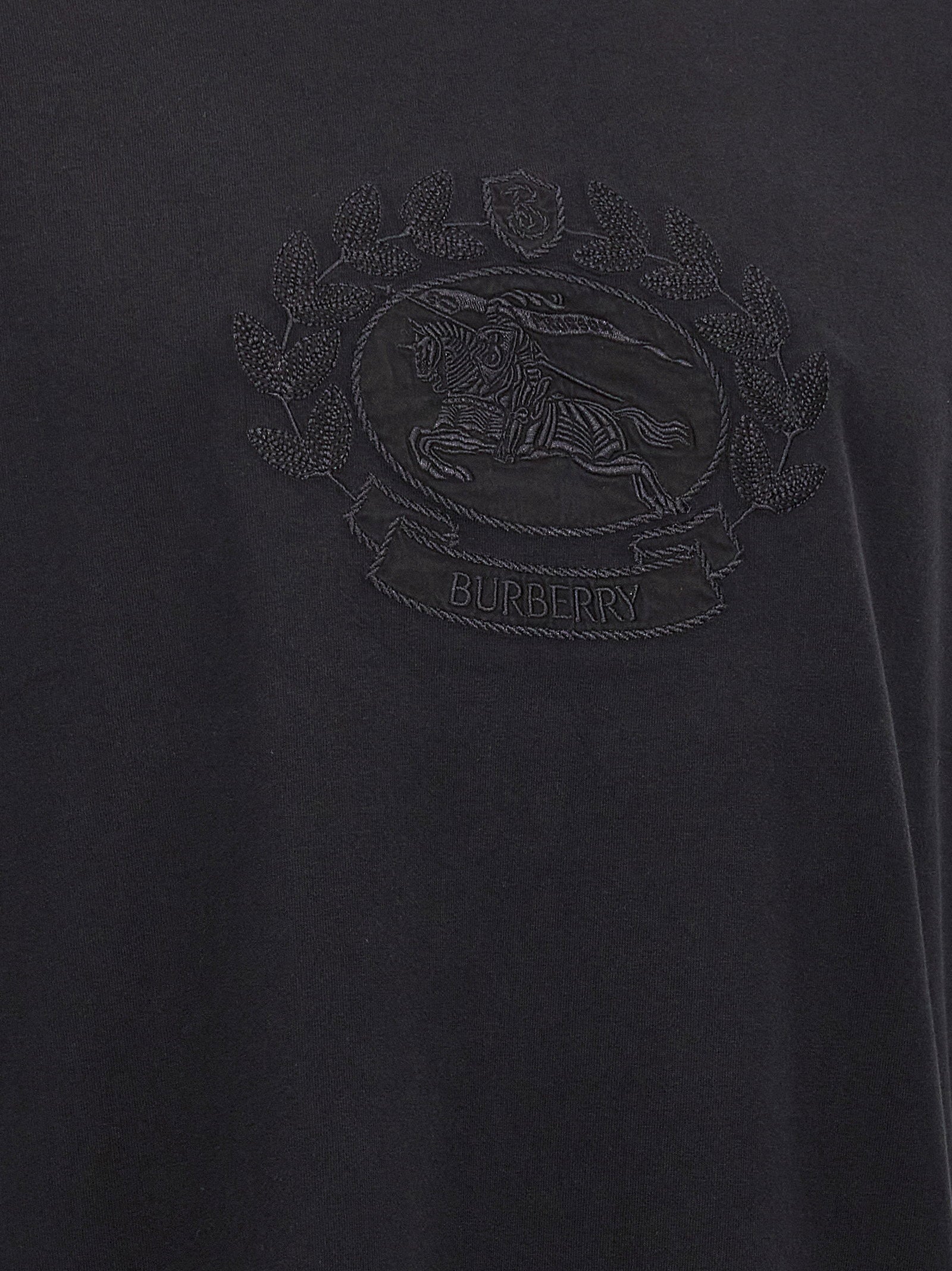 Burberry Logo Embroidery T-shirt
