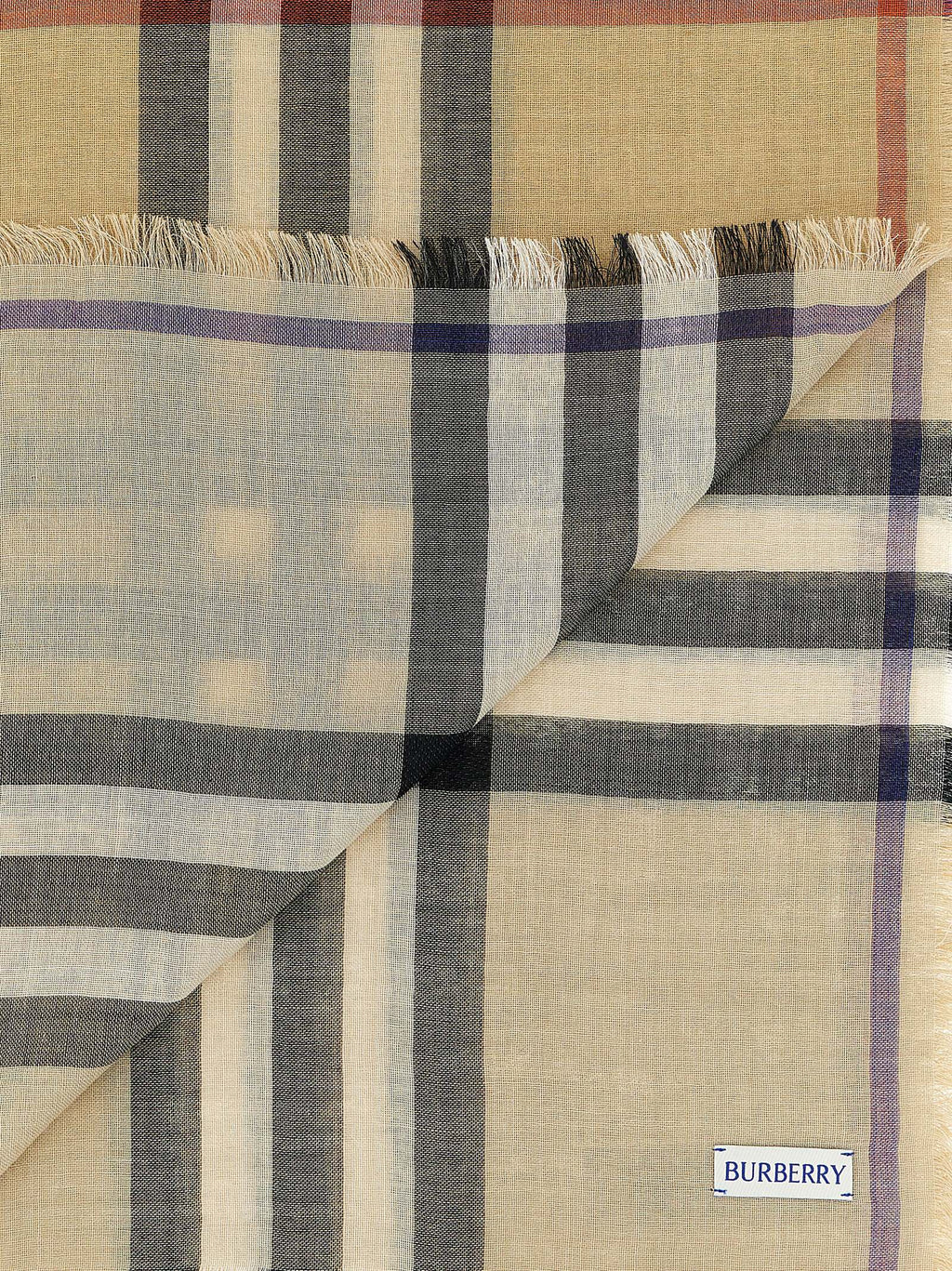 Burberry Check Reversible Scarf