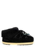 Moon Boot Mule Suede Beads Ankle Boots