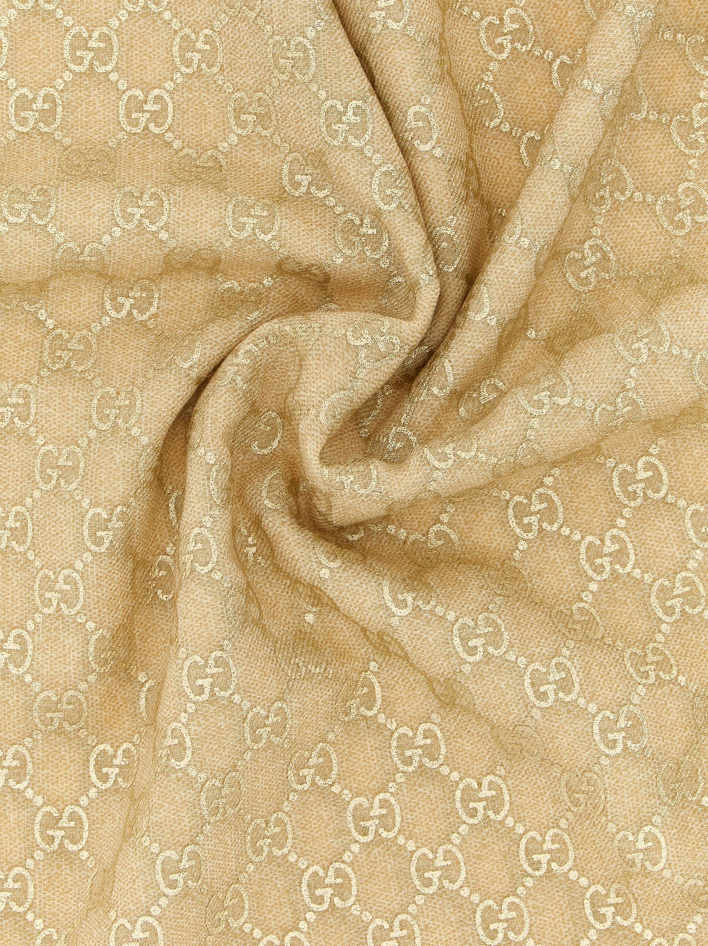 Gucci Gg Lamé Shawl