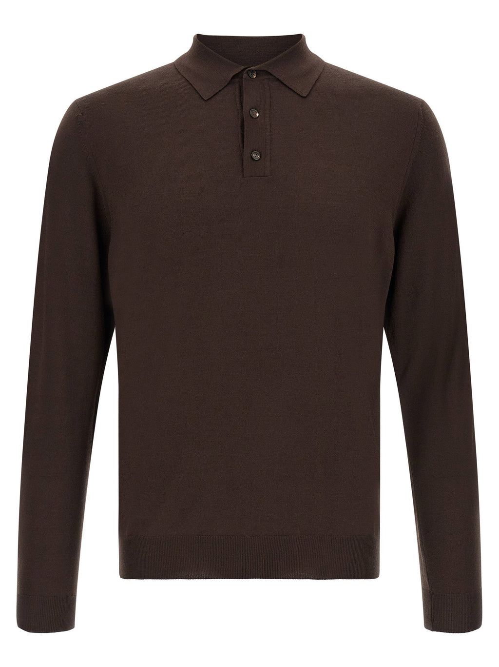 Zanone Long Sleeve Polo Shirt
