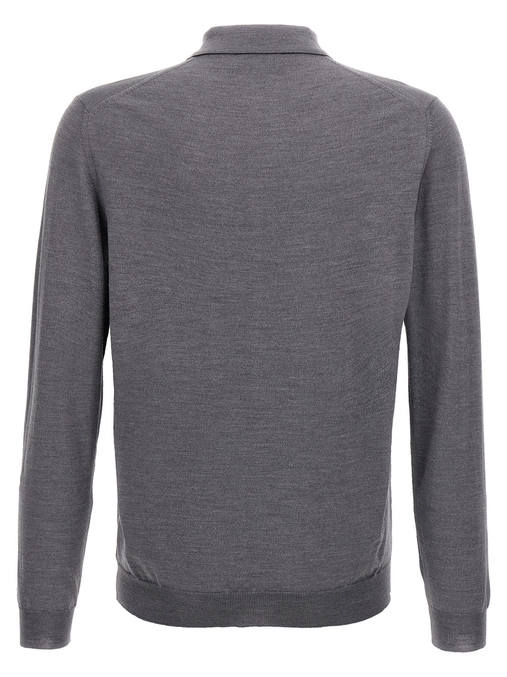 Zanone Virgin Wool Polo Shirt