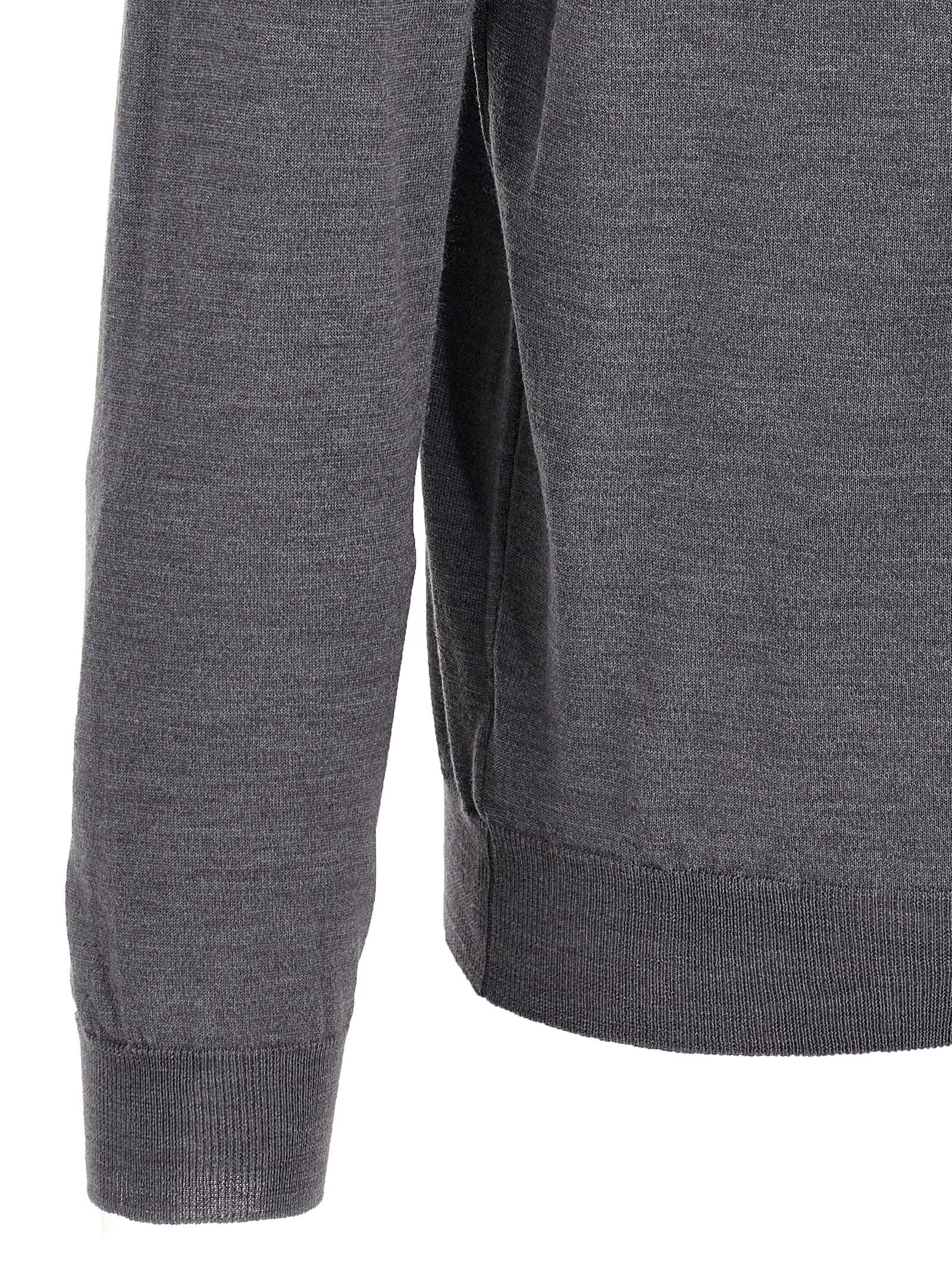 Zanone Virgin Wool Polo Shirt