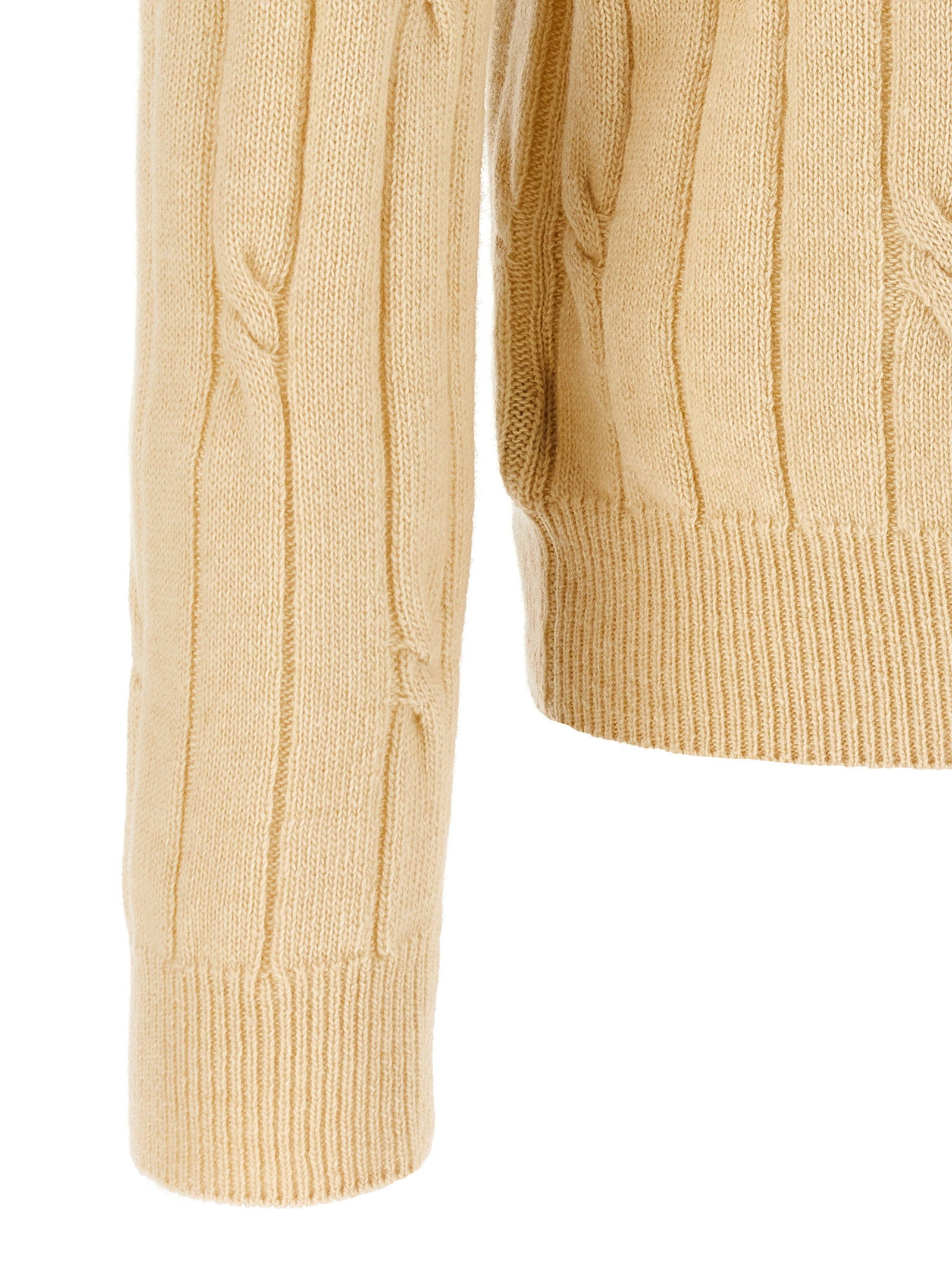 Zanone Braided Wool Polo Shirt